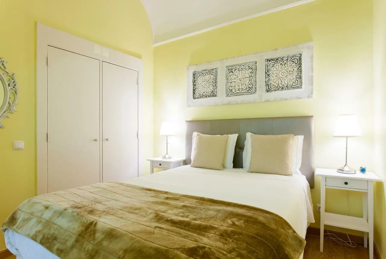아파트 Joivy Chic Studio In Baixa, 5Mins To Arco Da Rua Augusta 리스본